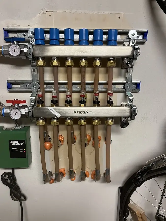 Plumber performing Leak Detection at a residential property in Lower Chichester